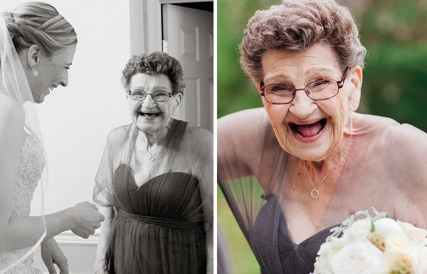 סבתא בת 89 התבקשה להיות שושבינה בחתונה. כשגיליתי מדוע, הלב שלי פשוט נמס לרצפה