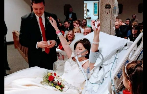 אישה חולת סרטן התחתנה בבית החולים – 18 שעות אחר כך הבעל הסתכל לתוך עיניה ונחנק