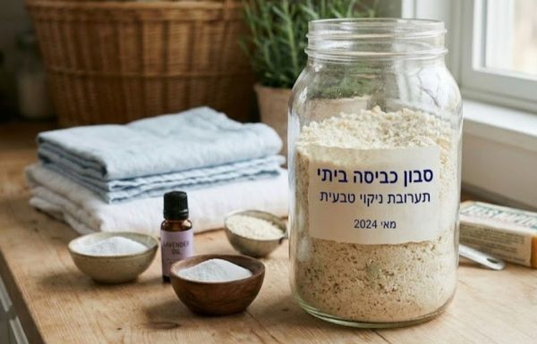 תפסיקו לקנות חומרי כביסה יקרים. כך תכינו בעצמכם אבקת כביסה ביתית ב 70 שקל לשנה!