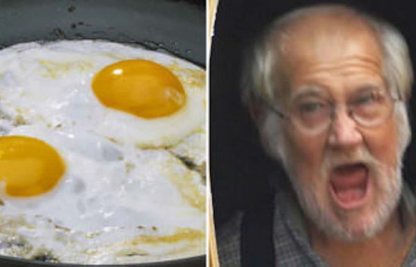 הבעל נהיה מתוסכל כאשר אישתו הכינה לו ביצים לארוחת הבוקר – חכו עד לרגע בו הוא חושף מדוע